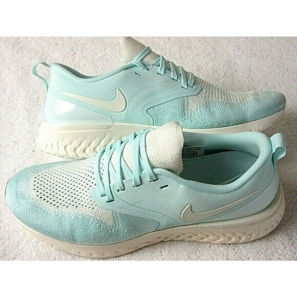 Nike Shoes - Nike Women's Odyssey React 2 FK Running Shoes Teal Tint Sail AH1016 301 NIB